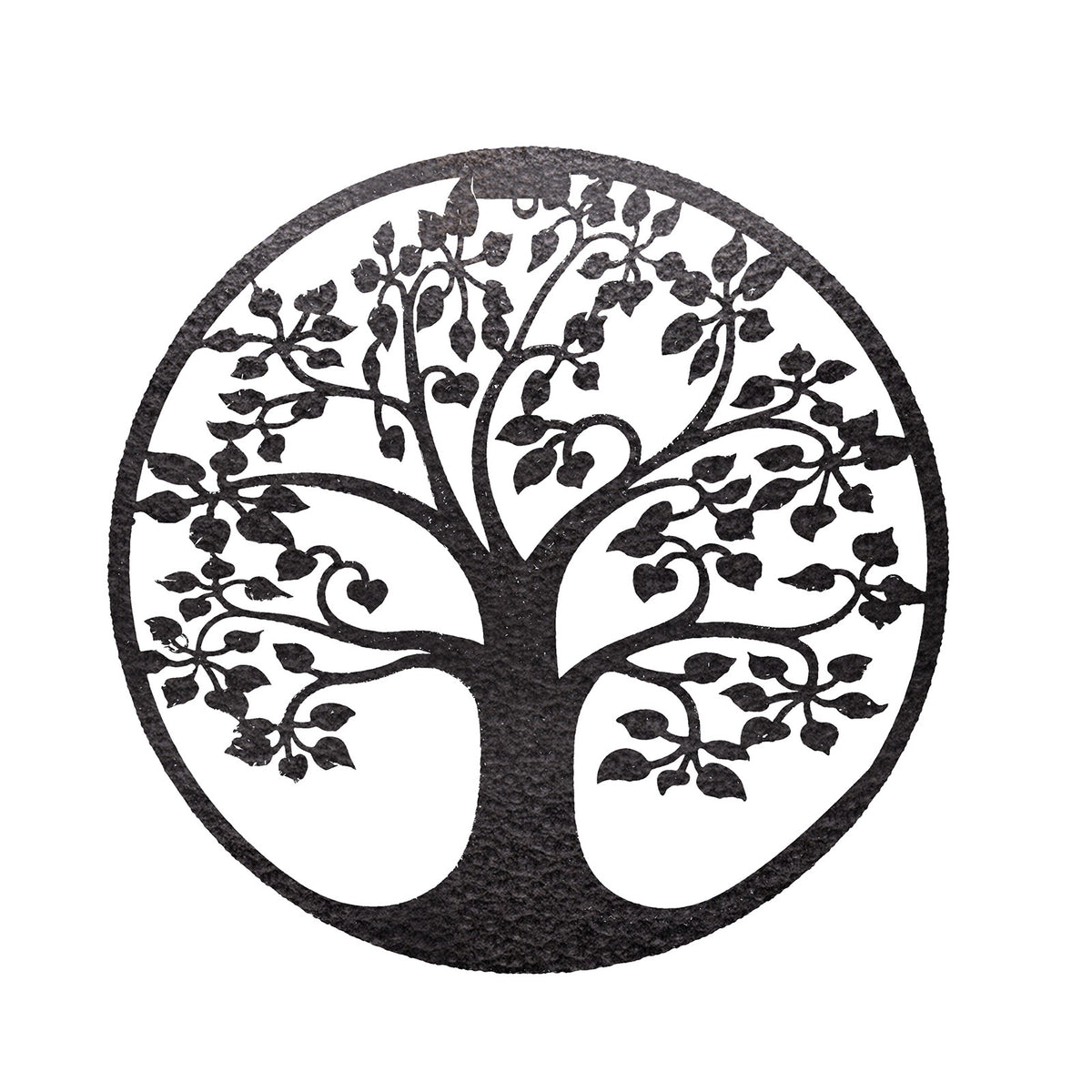 Tree of Life Silhouette Solar Backlit Wall Art