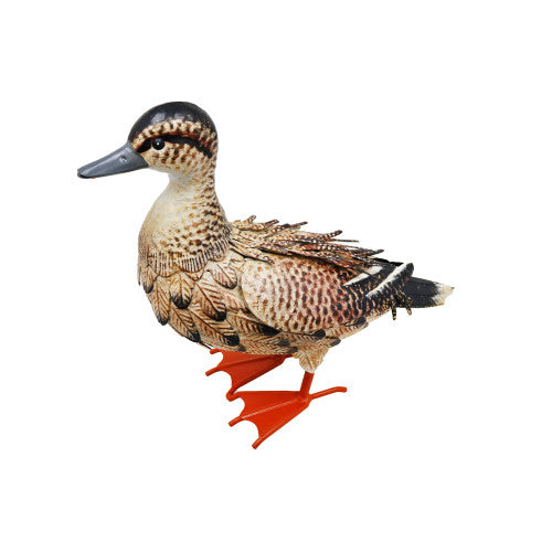 Metal Farmyard Female Duck Garden Ornament