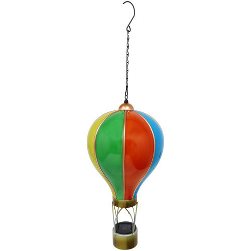 Large Rainbow Solar Hot Air Balloon Hanging Light