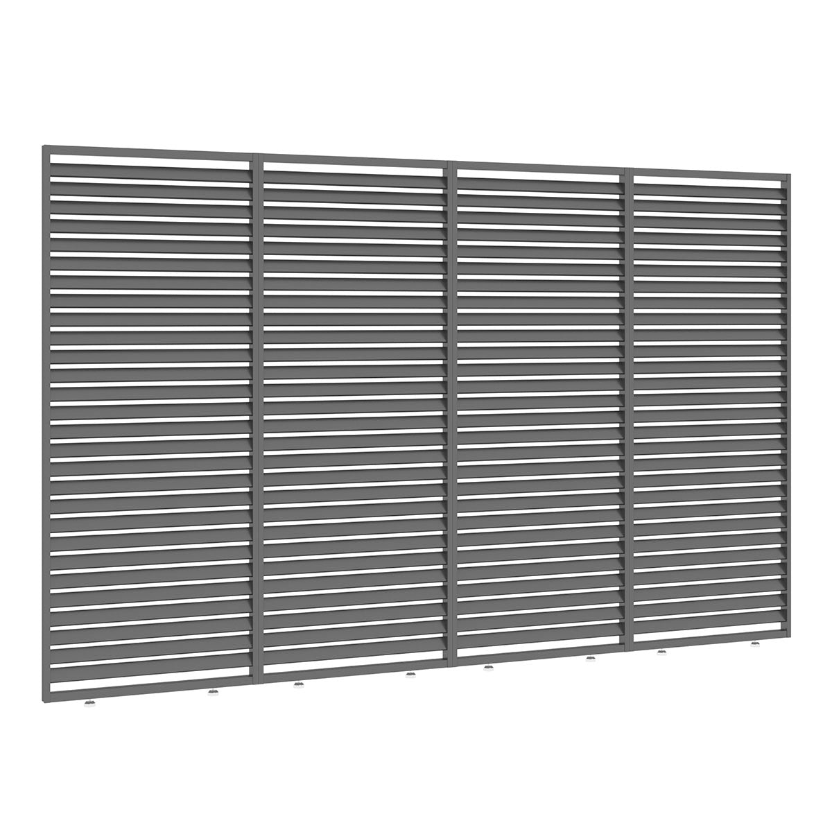 Leisure Grow Sanctuary 4m Slatted Side Wall