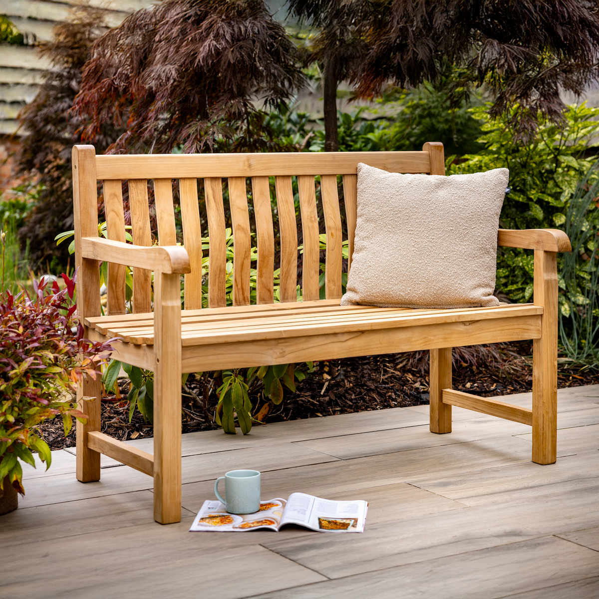 Hartman - Teak Tatton 2 Seat Wooden Bench