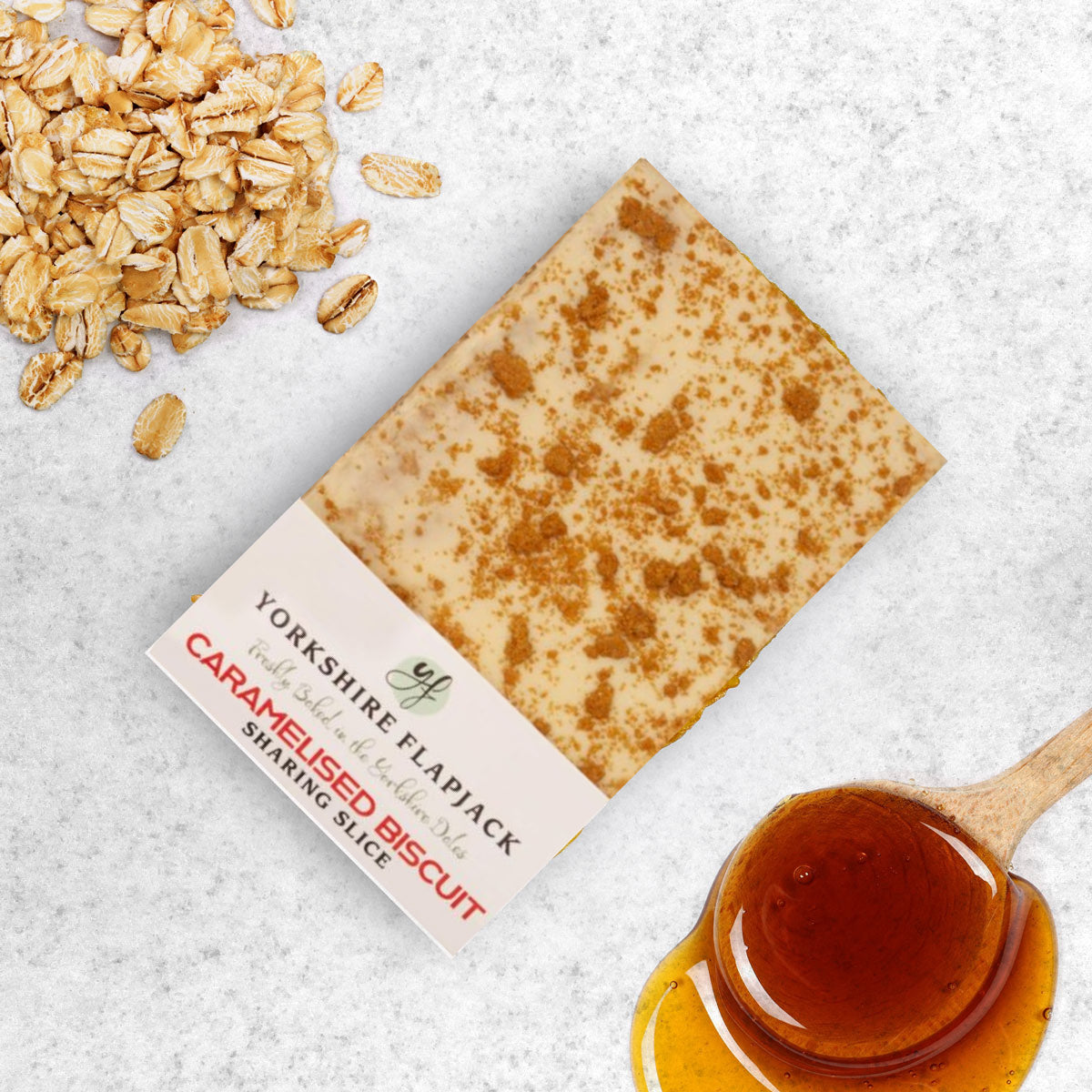 Yorkshire Flapjack Caramelised Biscuit Flapjack