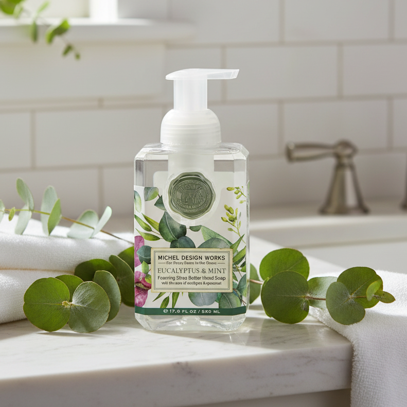 Eucalyptus & Mint Foaming Hand Soap by Michel Design Works - 530ml