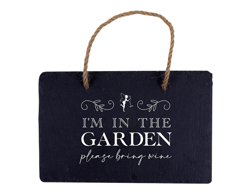 Slate Hanging Garden Sign – Southwood Garden Centre