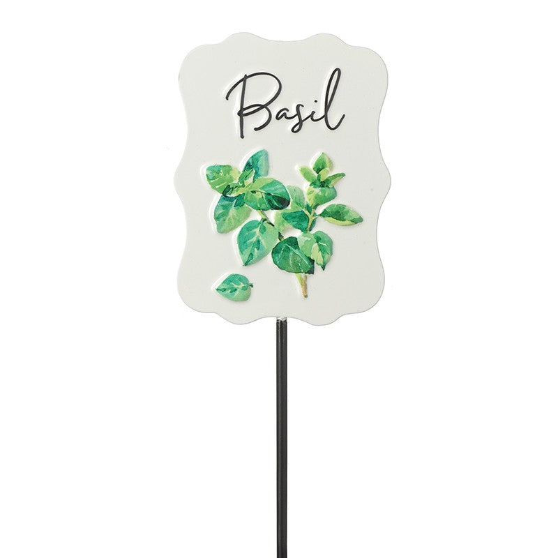 Basil Herb Garden Stake Sign – Southwood Garden Centre