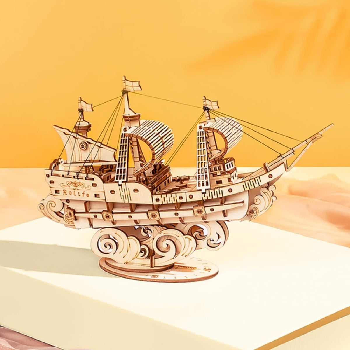 Robotime Sailing Ship DIY Model Wooden Puzzle Kit