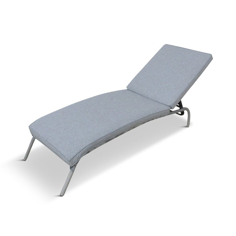 Leisure Grow - Monte Carlo Stone Sunlounger - Stone Grey
