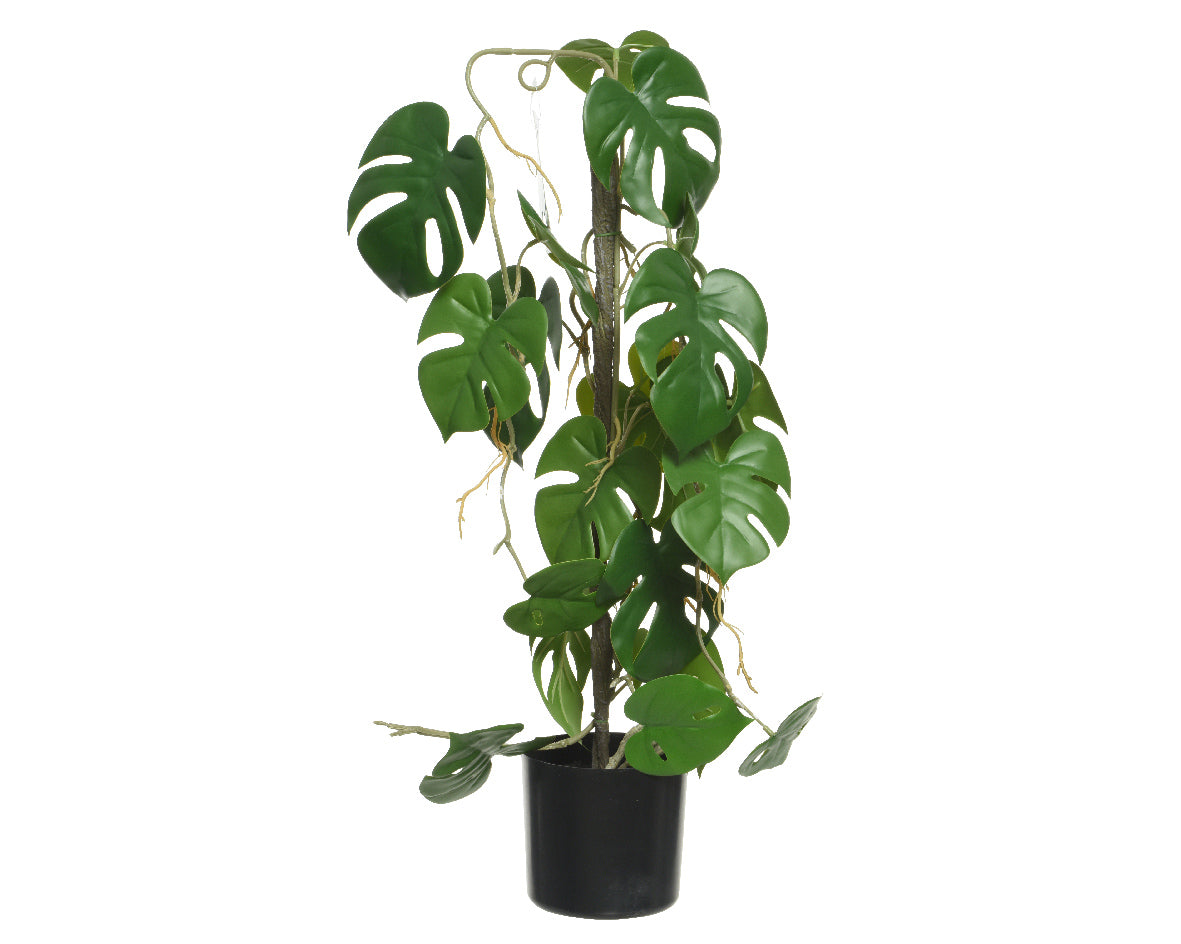 Artificial Potted Monstera Tropical Plant