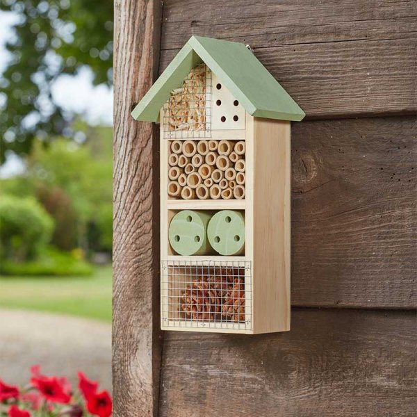 Bug & Bee Home Wooden Insect House