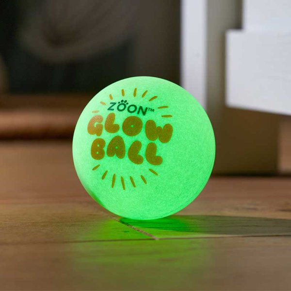 Zoon UltraBounce GlowBall 6cm Glow in the Dark Dog Toy