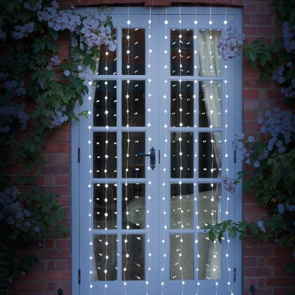 Decor Cool White Party Curtain LED Lights