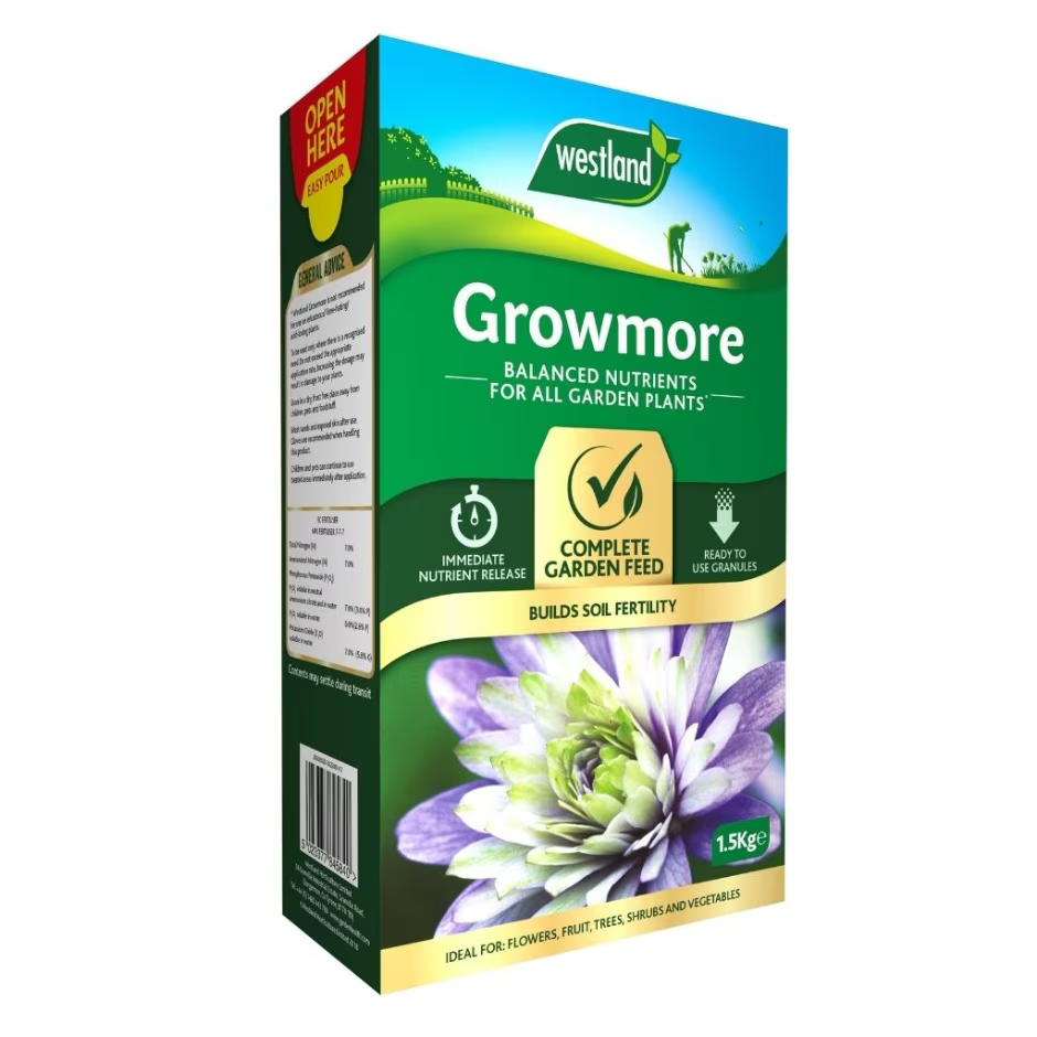 Westland Growmore 1.5kg Plant Fertiliser Box