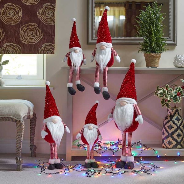 Red GlamGonk Christmas Gonk - 52cm