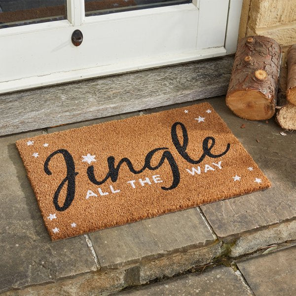 Jingle All the Way Decoir Christmas Doormat - 40 x 60cm