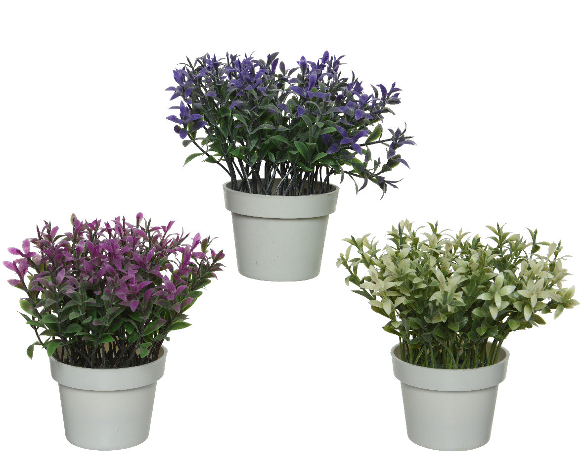Artificial Potted Shrub Plant