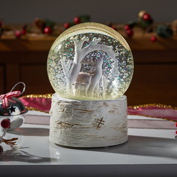 Musical Light Up Wonderland SnowSpheres Globe - 10cm