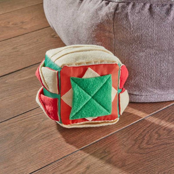 Treat & Seek SnuffleBox Christmas Dog Toy