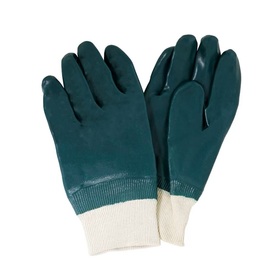Kent & Stowe Green Water Resistant Super Grip Gloves - Men’s Large