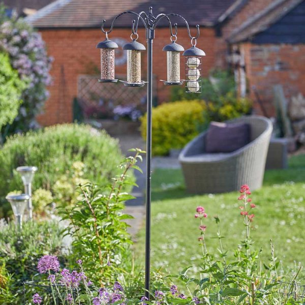 Complete Quartet Bird Feeding Station