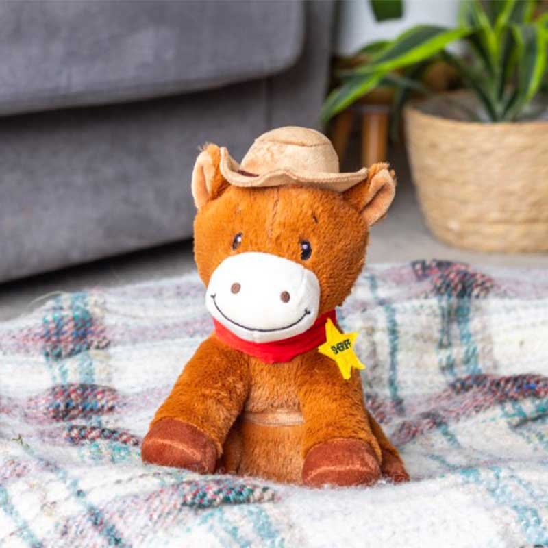 Zoon Buckaroo Horse ChewPal Cowboy Dog Toy