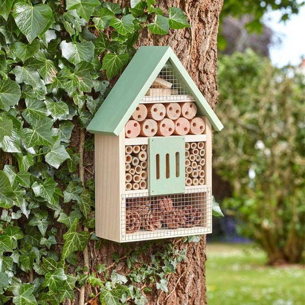 Bug & Bee Habitat Wooden Insect House
