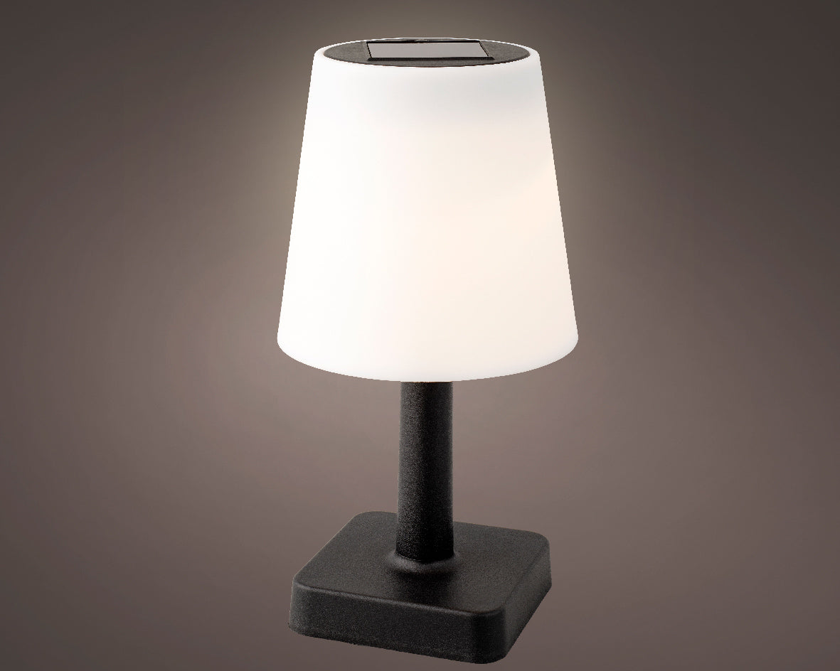 Solar Powered Plastic Table Lamp Light