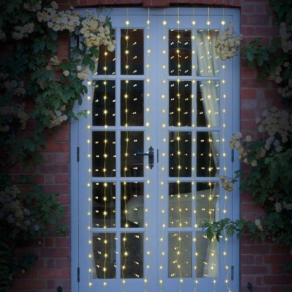 Decor Warm White Party Curtain LED Lights