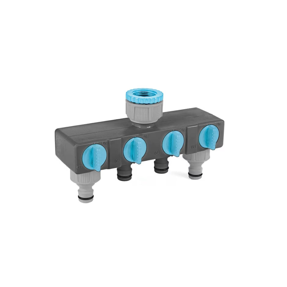 Flopro Four Way Tap Adaptor