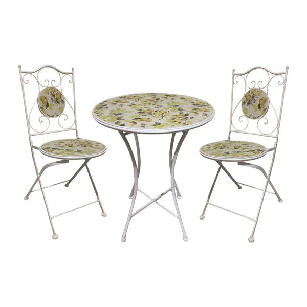 Letino Bistro Set - Lemon Design 60x75cm