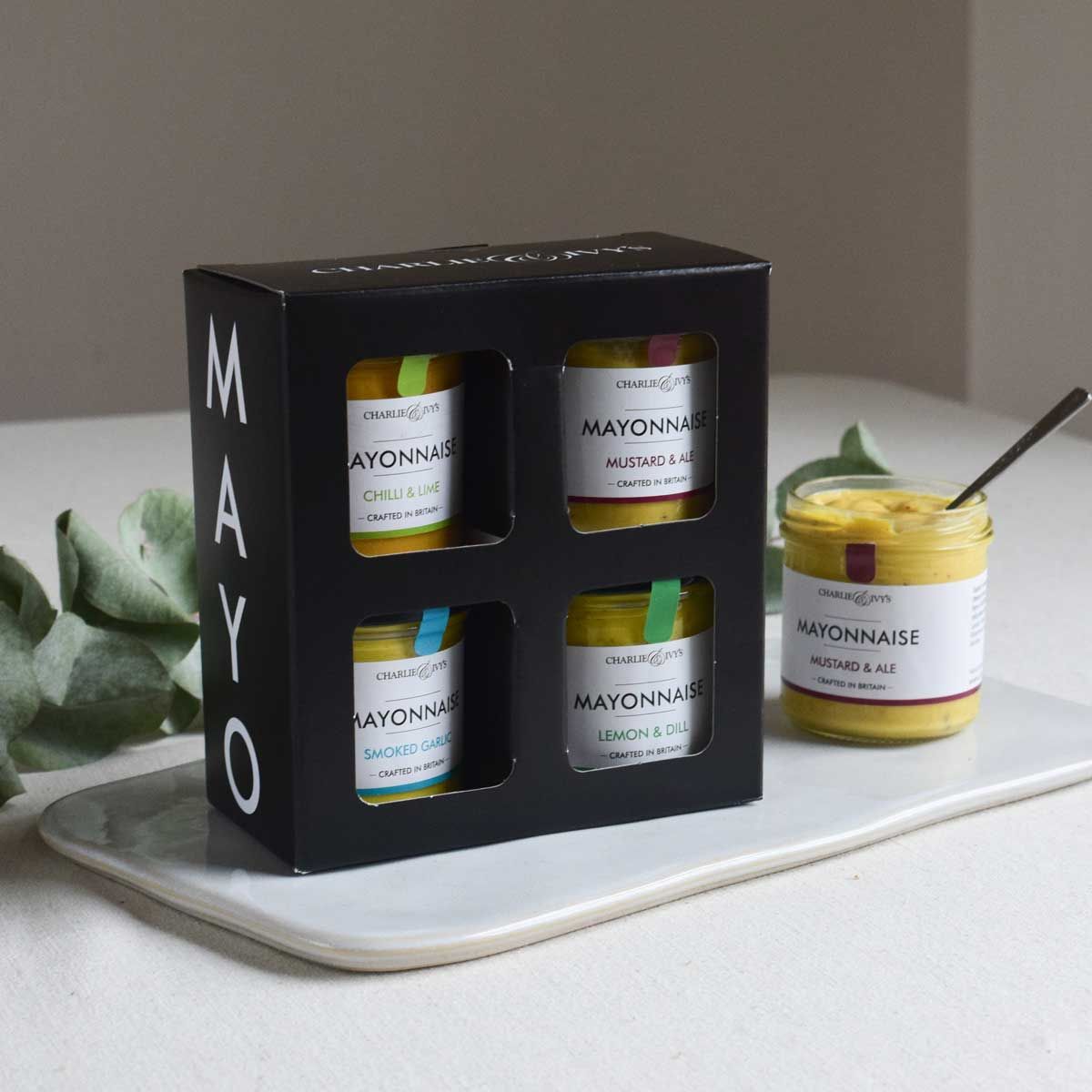 Charlie & Ivy's Mayonaise Gift Box - Set of 4