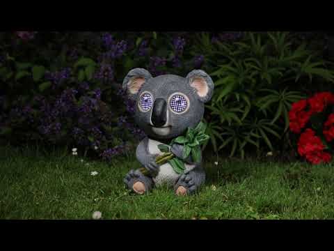 Smart Solar Blinkin' Koala with Moving Light Up Eyes