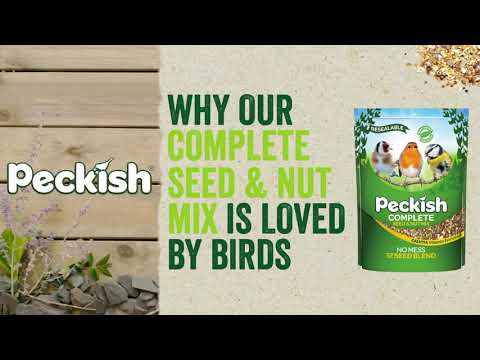 Peckish Filled Bird Feeder with Complete Seed Mix 400g