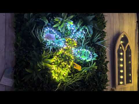 Premier Flexibright 60cm 218 LED Light Up Snail Motif Garden Wall Decoration