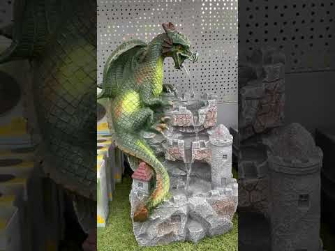Smart Solar - Dragon's Keep Cascade Water Feature