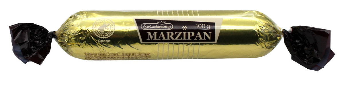 Dark Chocolate Covered Marzipan Bar - 100g