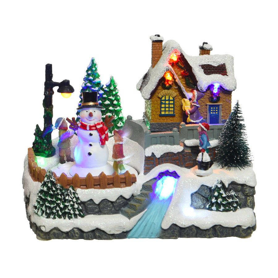 LED Snowy Winter Village Scenes – Southwood Garden Centre