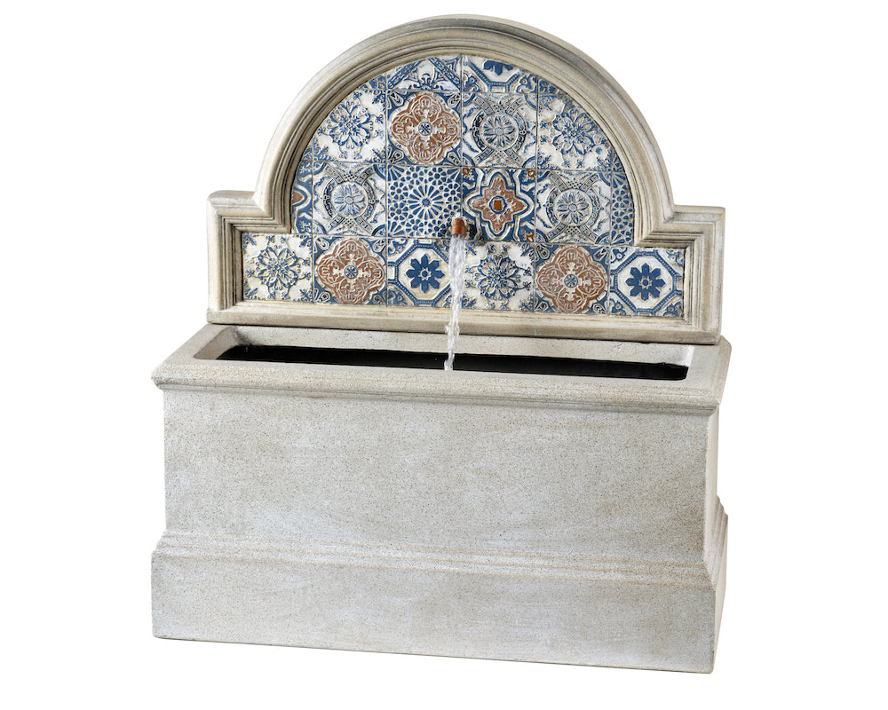 Large Mosaic Water Feature / Fountain - 76cm