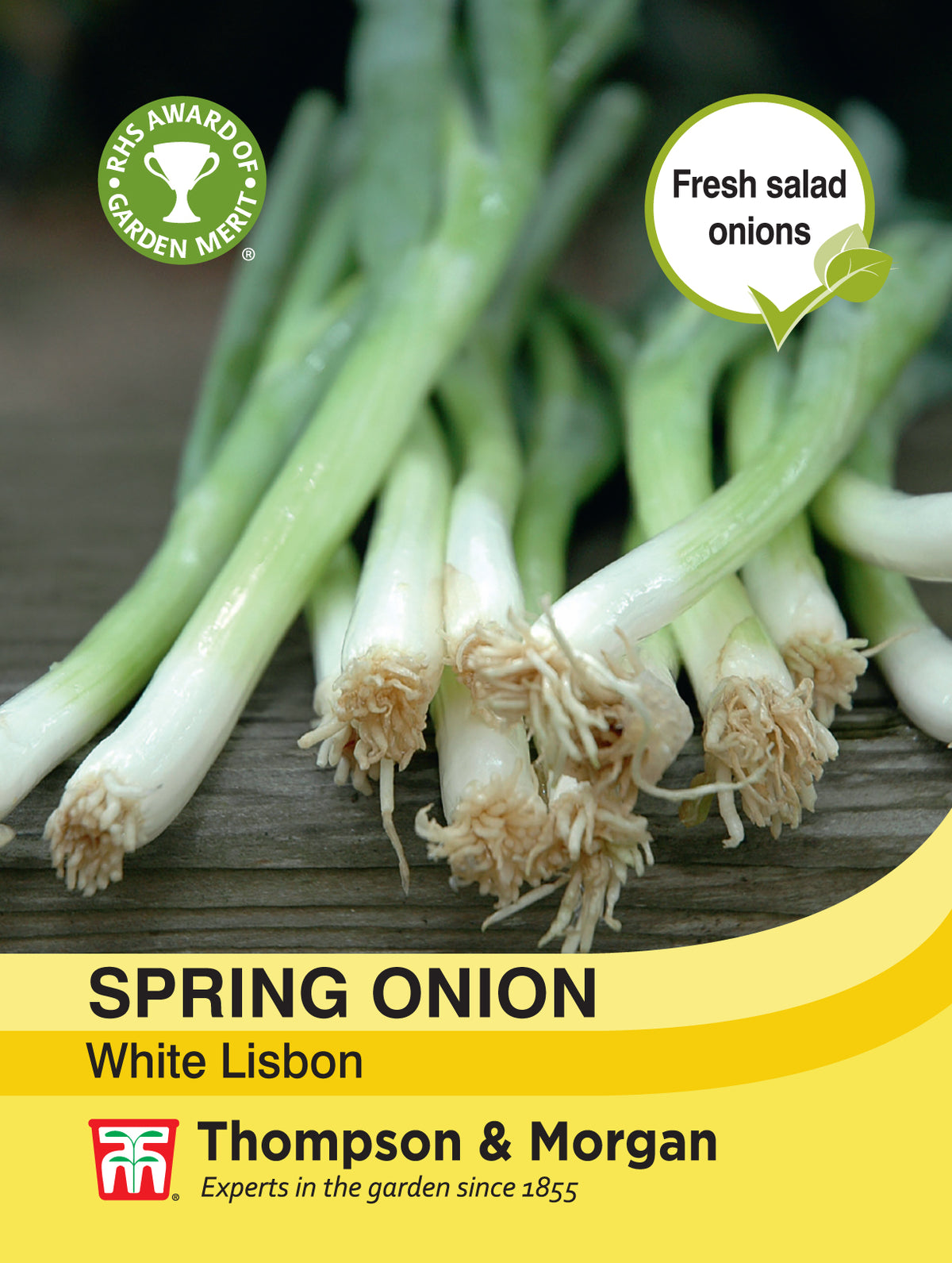 Spring Onion White Lisbon- Pack of seeds