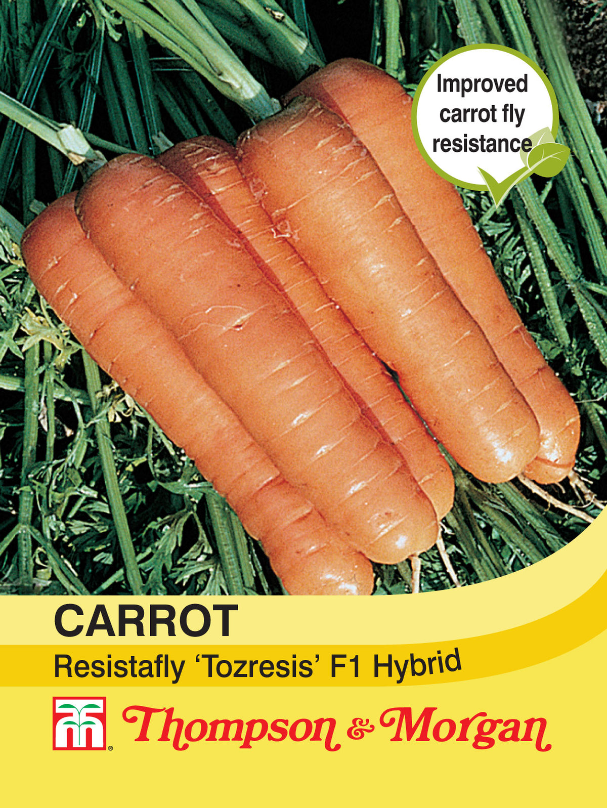 Carrot Resistafly Tozresis F1 Hybrid- Pack of seeds