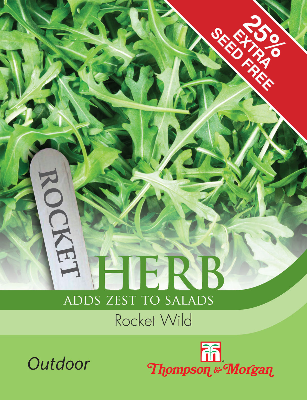 Herb Rocket Wild- Pack of seeds
