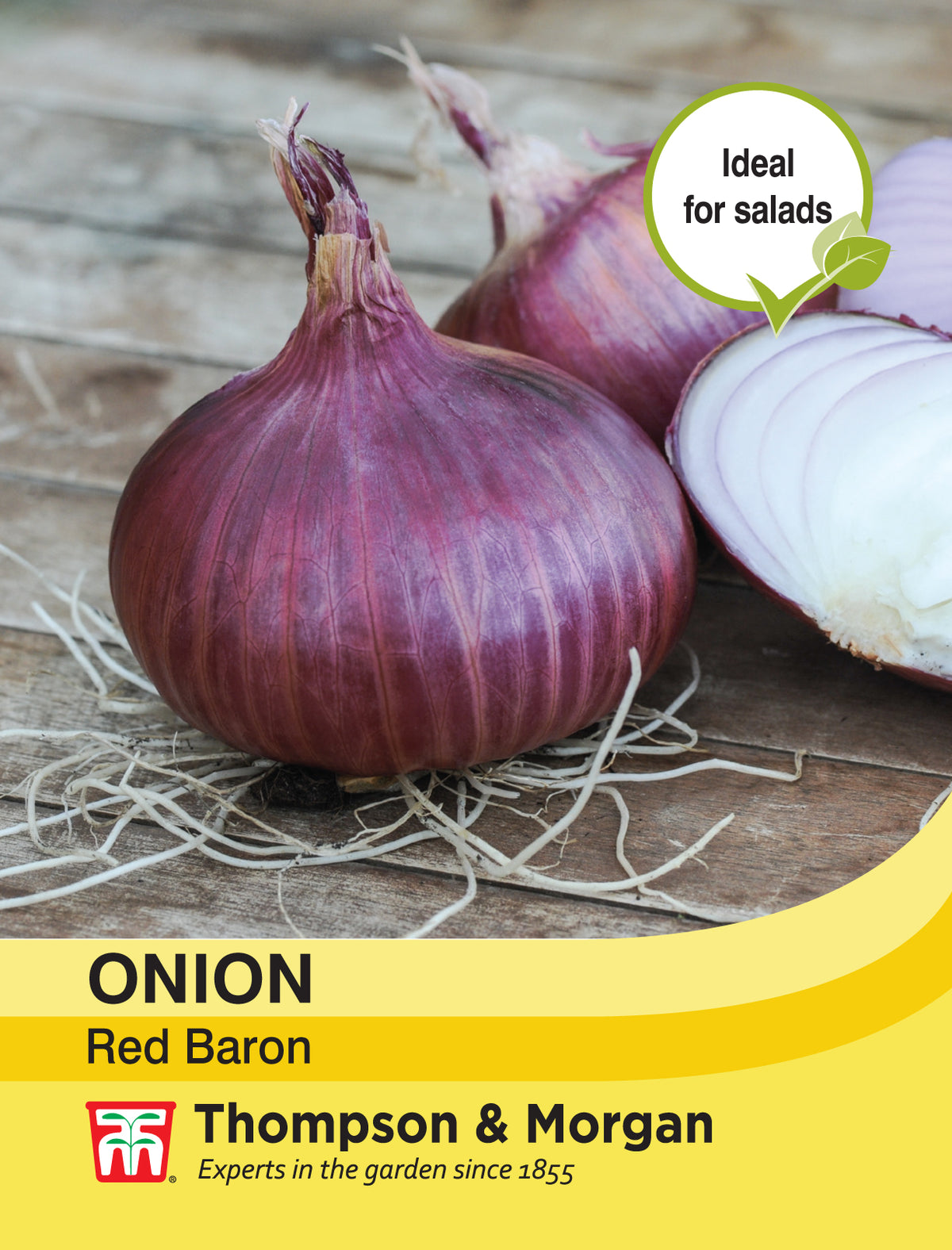 Onion Red Baron- Pack of seeds