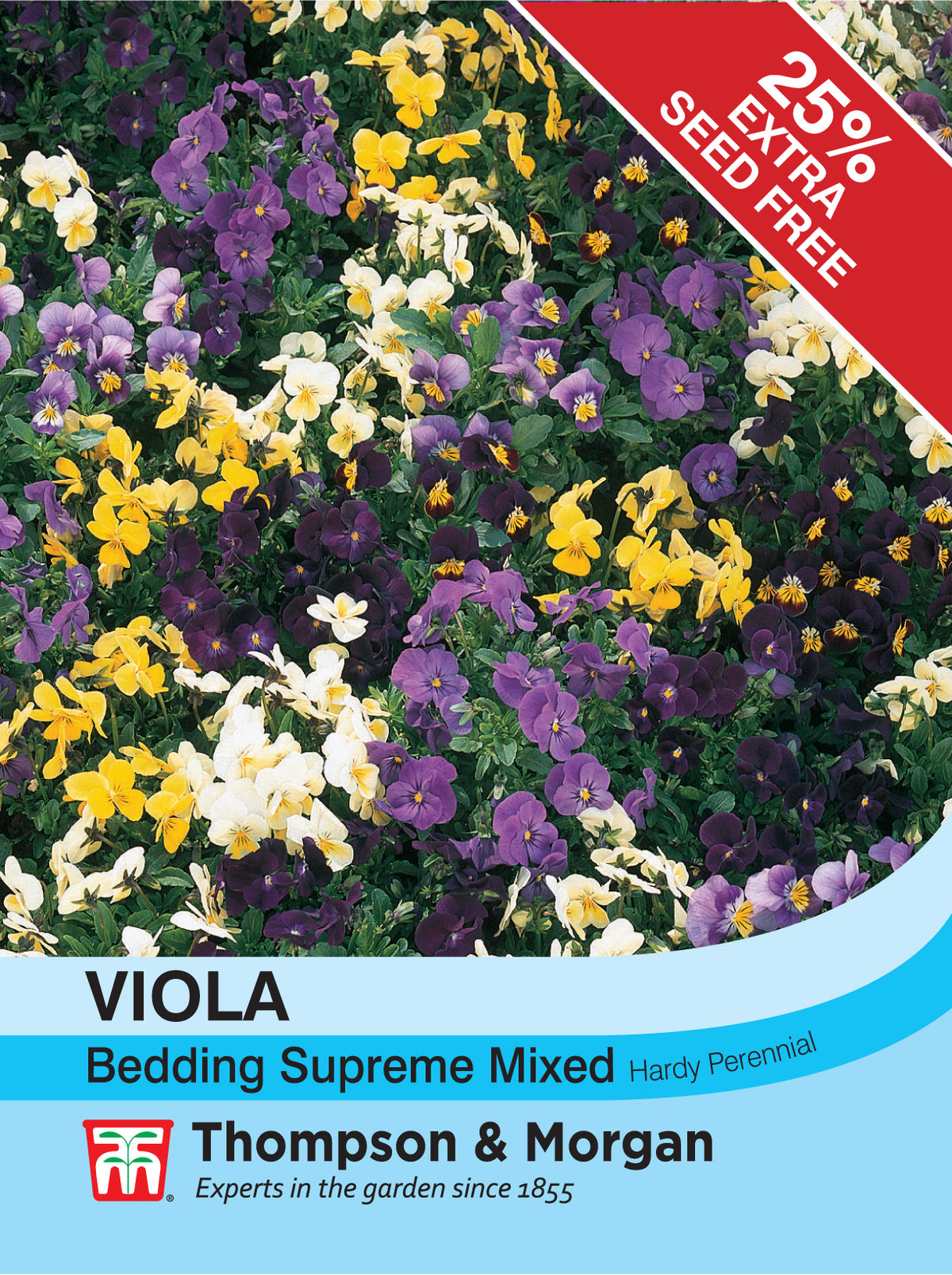 Viola Bedding Supreme Mix- Pack of seeds