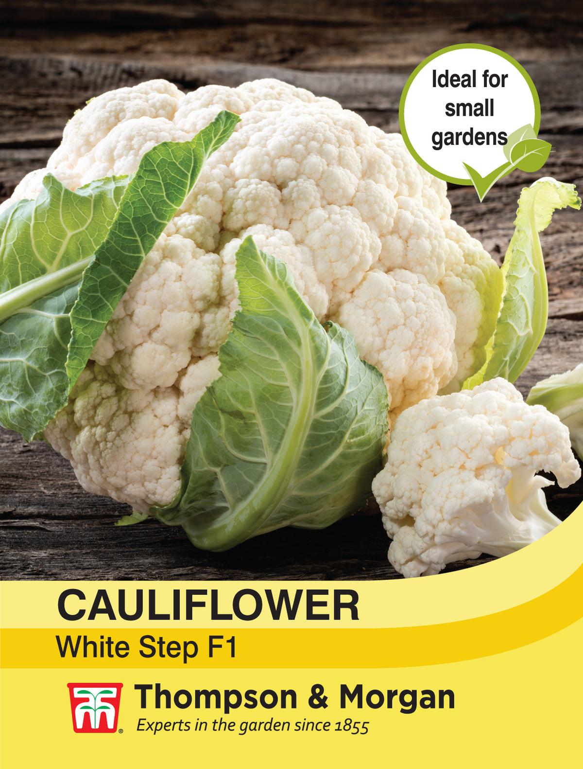 Cauliflower White Step F1 Hybrid- Pack of seeds