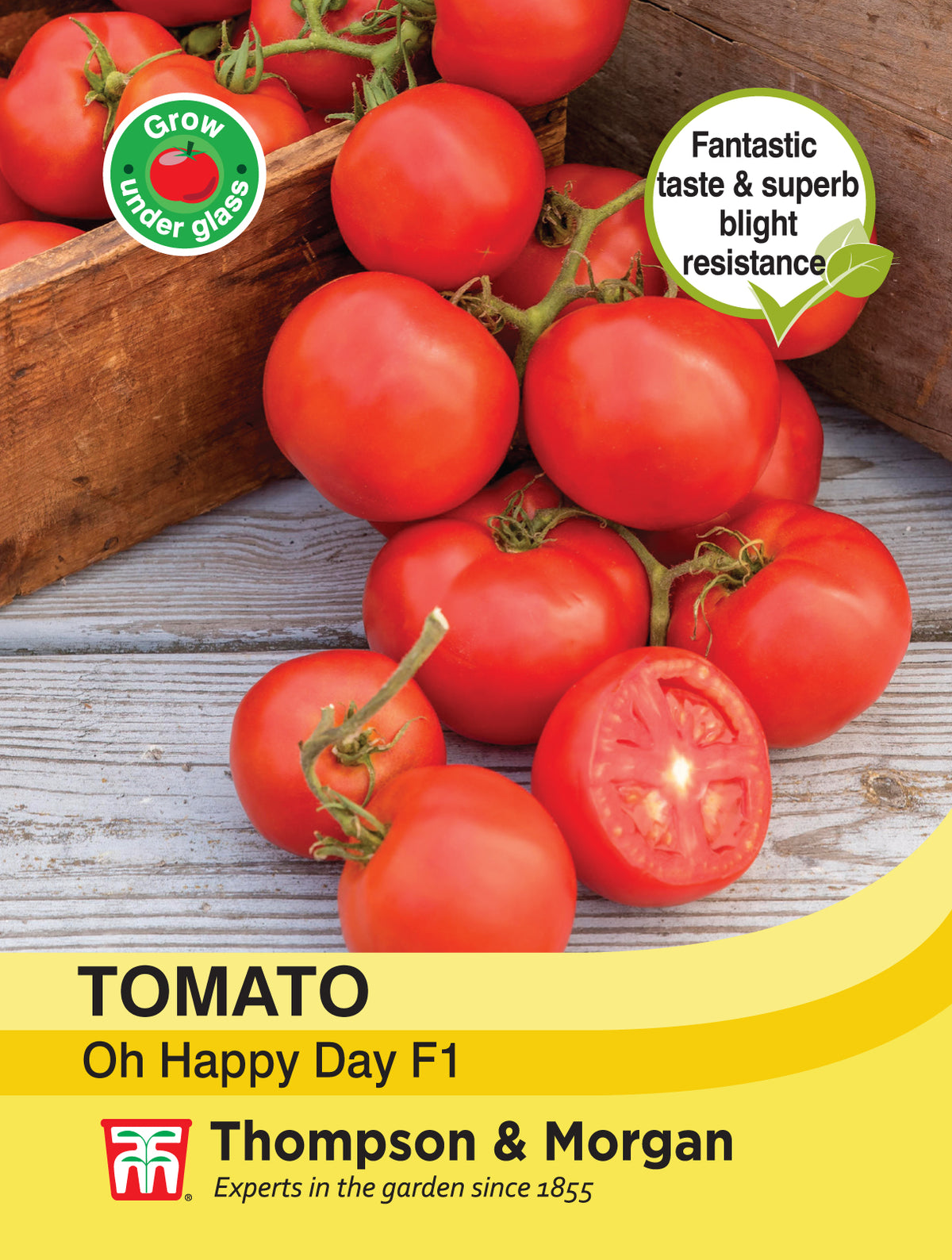 Tomato Oh Happy Day F1 Hybrid- Pack of seeds