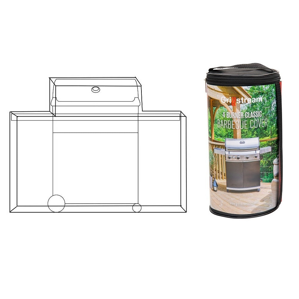 Grillstream Deluxe Cover 4 Burner Classic - Barbecue Cover