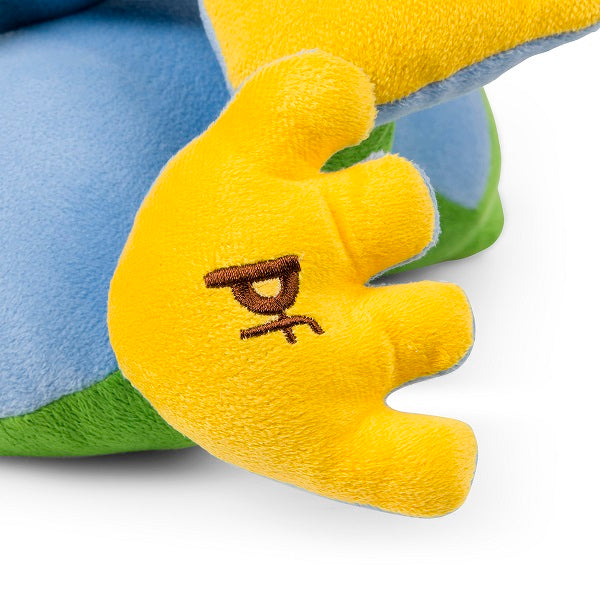 Juguete Perro Peluche Rana Tree Frog Petface - Ecológico, Botellas Recicladas, Con Chirriador, Para Mascotas
