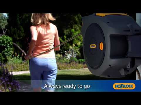 Hozelock 40m Autoreel & FREE Multi-spray Gun