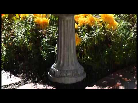 Smart Garden Solar Powered Umbrella Water Feature / Fountain