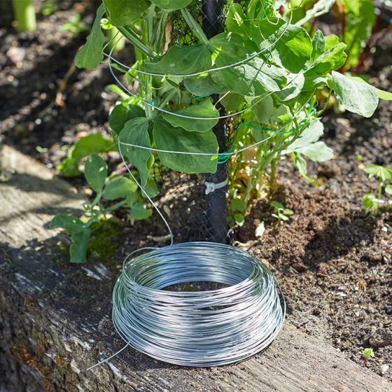 Galvanised Garden Wire - 1.0mm x 50m
