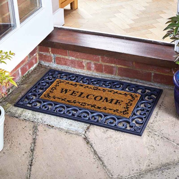 53cm Welcome Doormat Mix-n-Mats